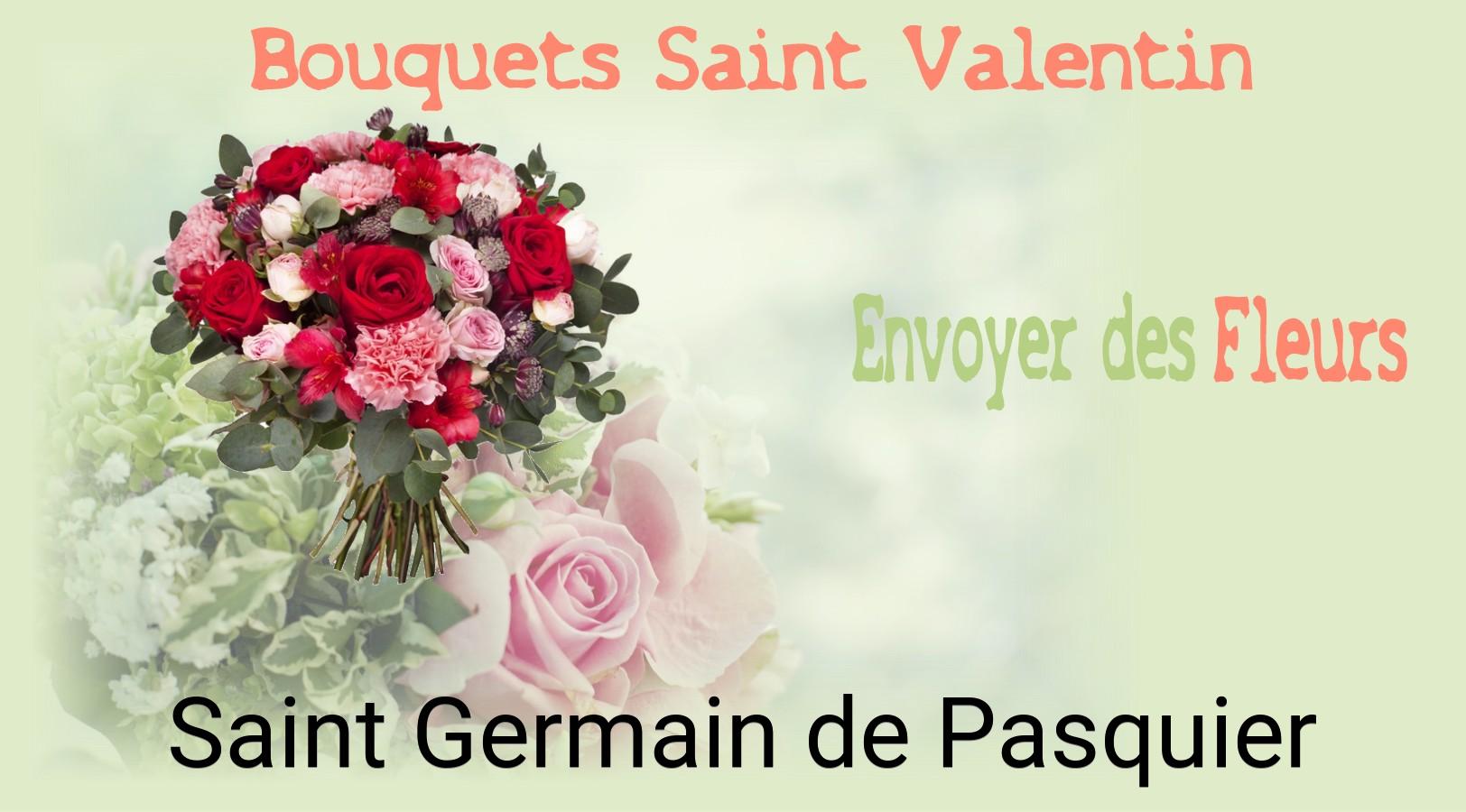 Roses de Saint-Valentin livrées à Saint-Germain-de-Pasquier